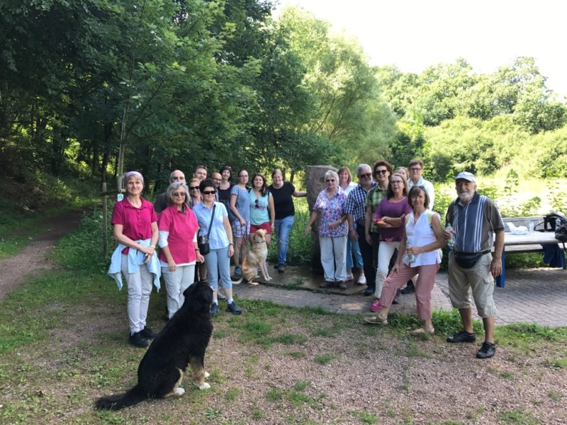 Großrosseln Wanderung auf dem WarndtWaldWeg